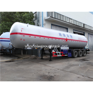 65000 liters capacity fuel tank truck semi trailer